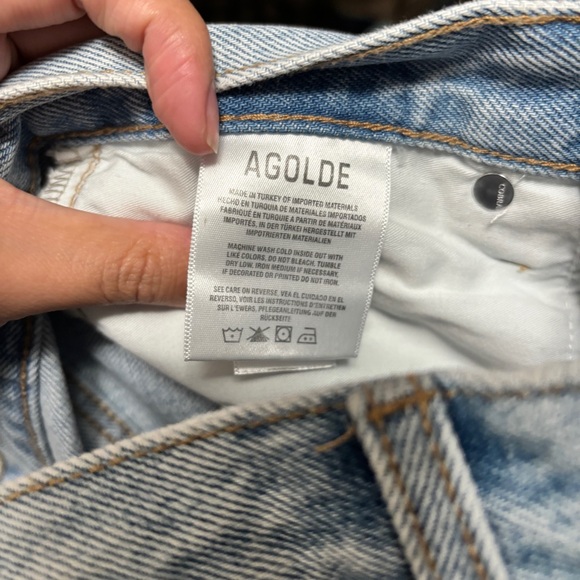 NWT Agolde Jamie High Rise Classic Jeans Size 28 - Picture 7 of 9
